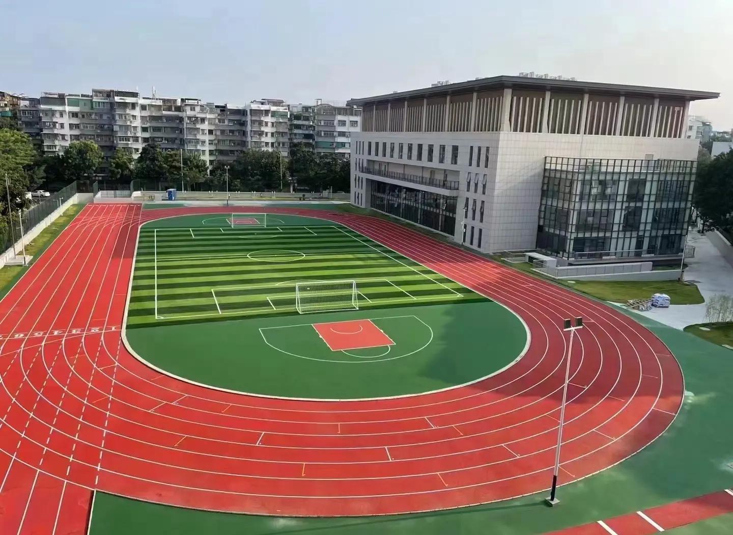 泉州市塑胶跑道塑胶篮球场 - 厂家
